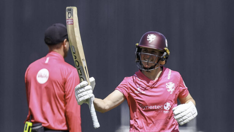 Luff toughs it out as Somerset battle back against Surrey