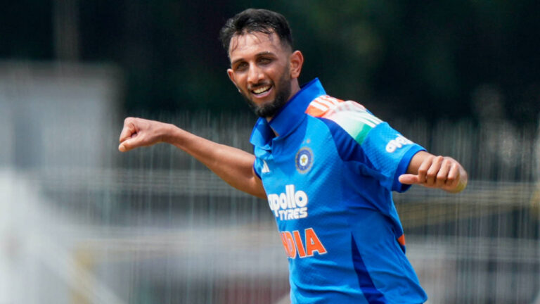 Prasidh grabs five in Chennai, Afghanistan fold for 218 – بھارت کی شاندار بولنگ